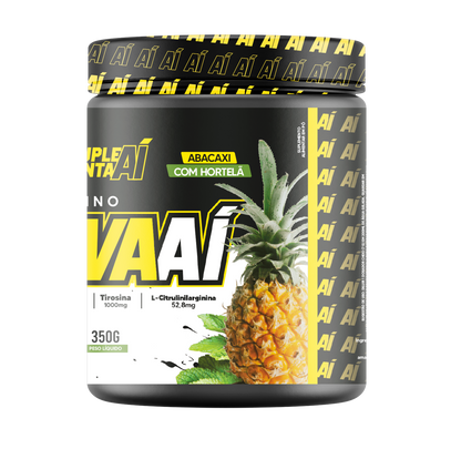 PRÉ TREINO ATIVA AÍ 350G - ABACAXI COM HORTELÃ