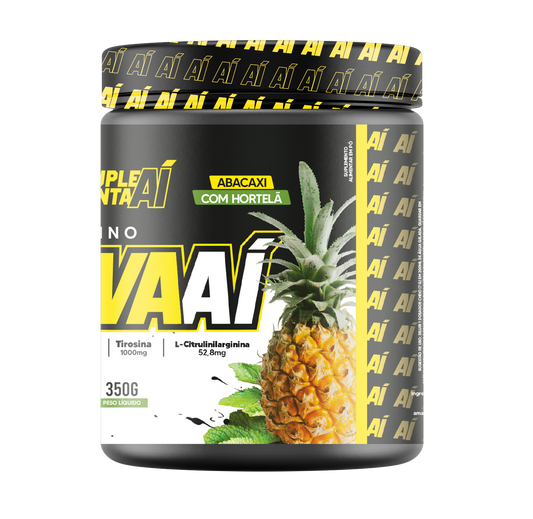 PRÉ TREINO ATIVA AÍ 350G - ABACAXI COM HORTELÃ