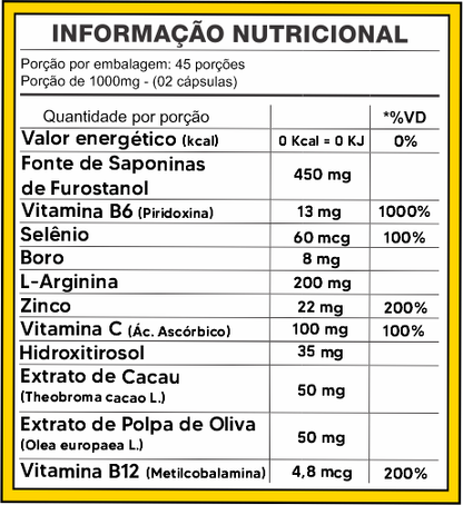 Pré Hormonal Ativa Aí Testo - 90caps