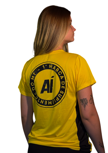 CAMISETA SUPLEMENTA AÍ AMARELA