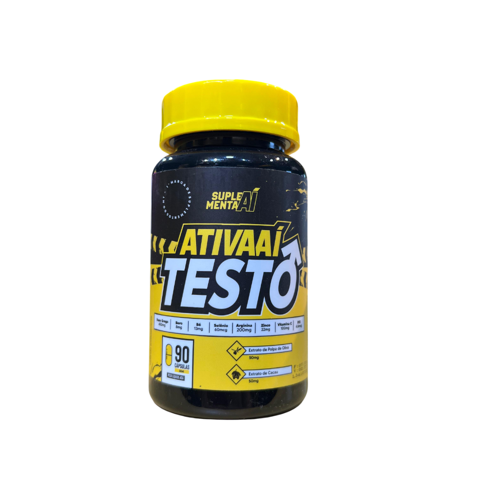 Pré Hormonal Ativa Aí Testo - 90caps